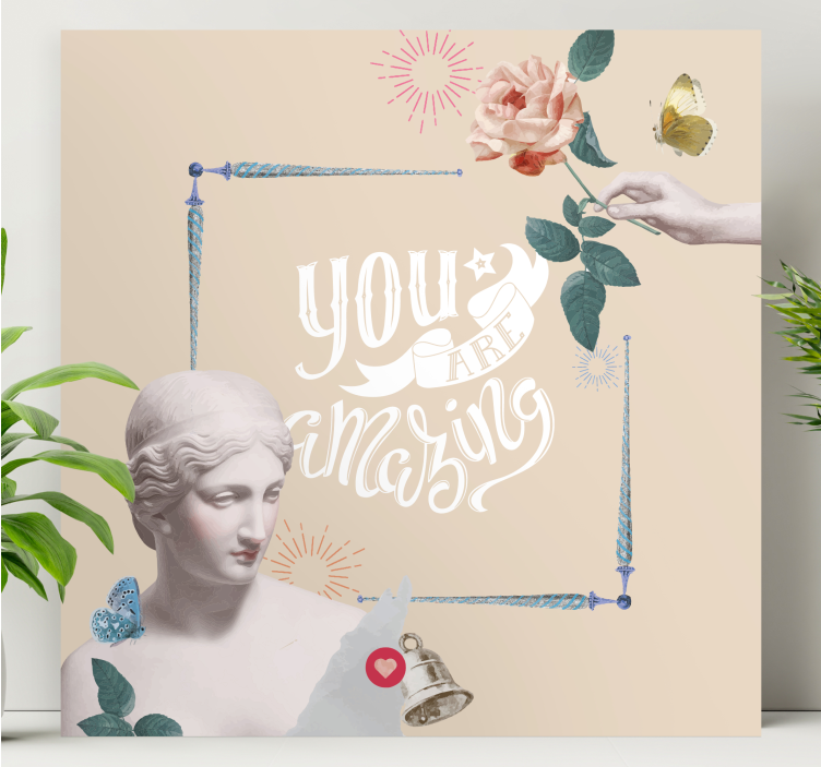 盲人引甼 你真棒 - TenStickers