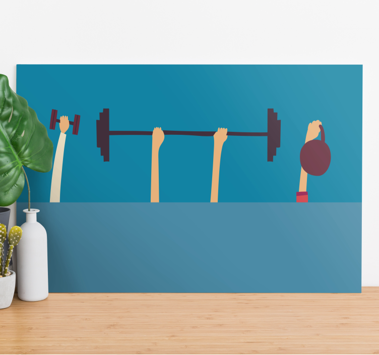 盲人体育健身器材手部辅助 - TenStickers