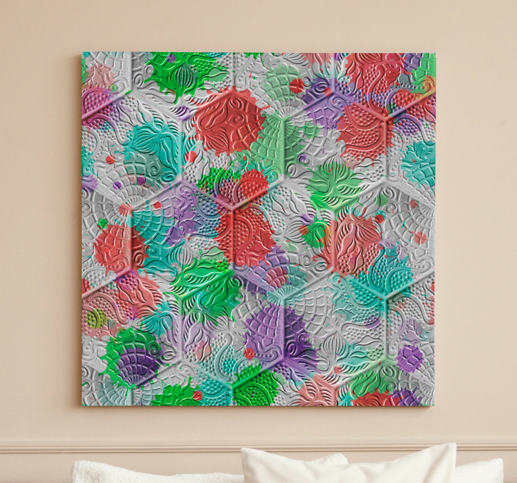 盲人复古 葛德伊瓷砖上的斑点 - TenStickers