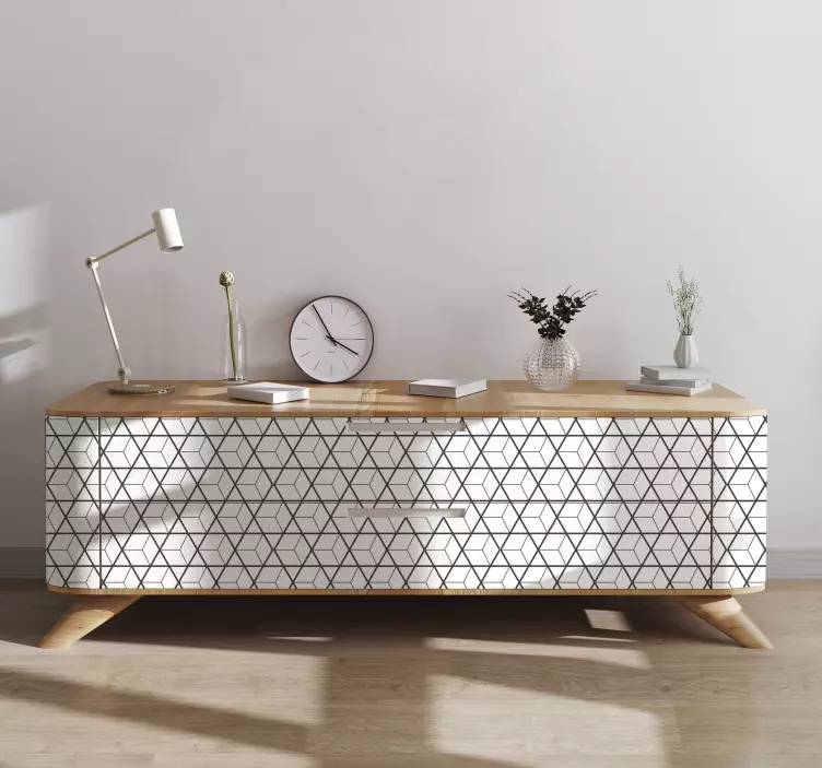 斯堪的纳维亚图案家具贴纸 - TenStickers