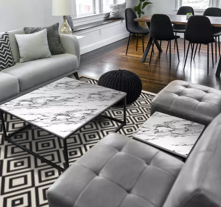 墙面贴纸优雅大理石表面 - TenStickers