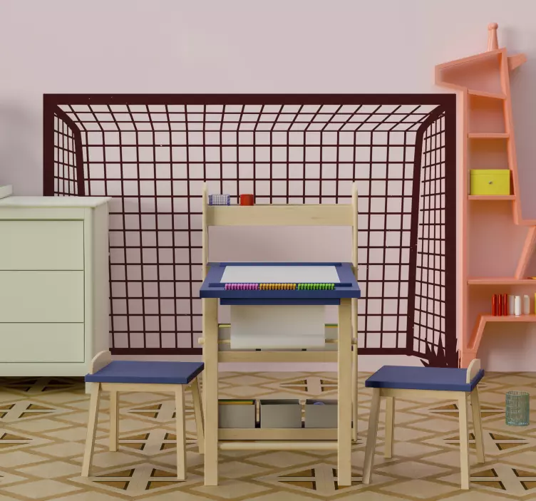 动物贴画 足球门贴纸 - TenStickers