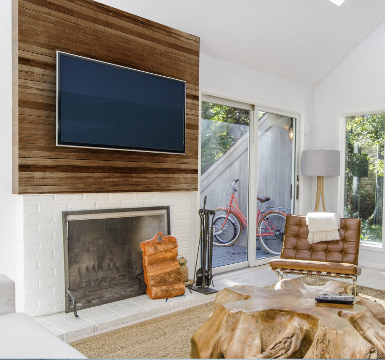 家具贴纸 木格栅 - TenStickers