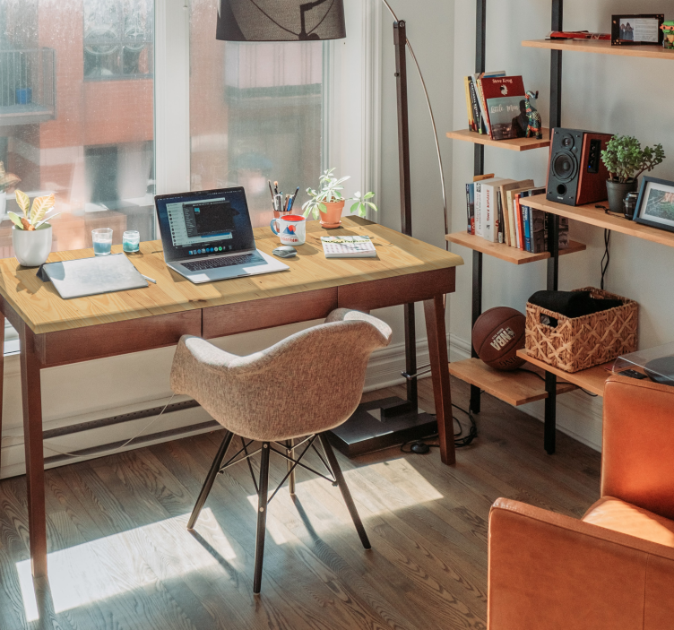 家具贴纸 清澈的木材 - TenStickers