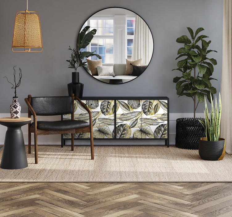 家具贴纸 精美的熱帶植物 - TenStickers