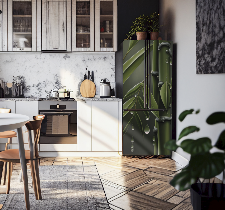 贴纸  冰箱贴纸 桉木點綴乙烯基 - TenStickers