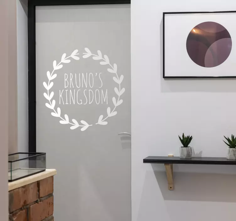 个性化的房间儿童贴纸 - TenStickers