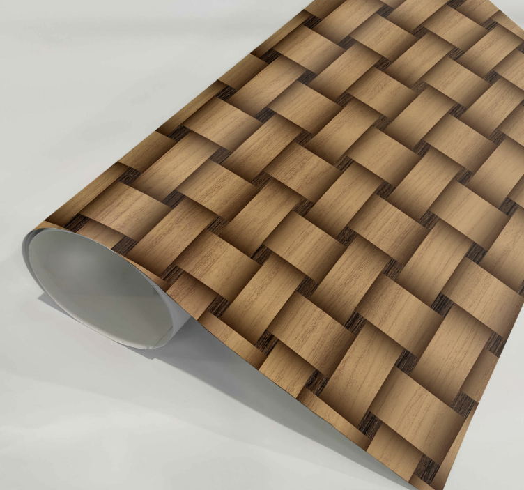 家具贴纸 木材交織 - TenStickers