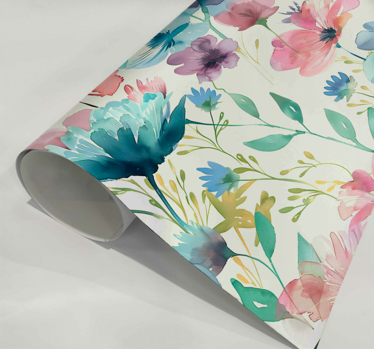 动物贴画夏季野花 - TenStickers