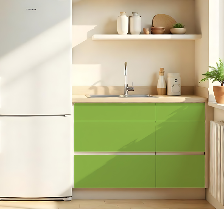 贴纸乙烯基 哑光绿 - TenStickers