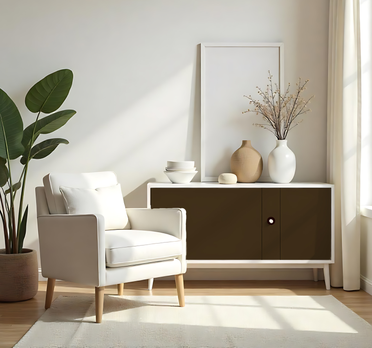 贴纸乙烯基 哑光棕色 - TenStickers