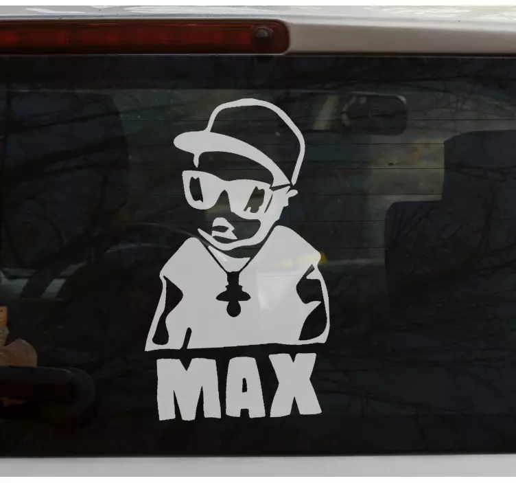 动物贴画时尚角色剪影 - TenStickers