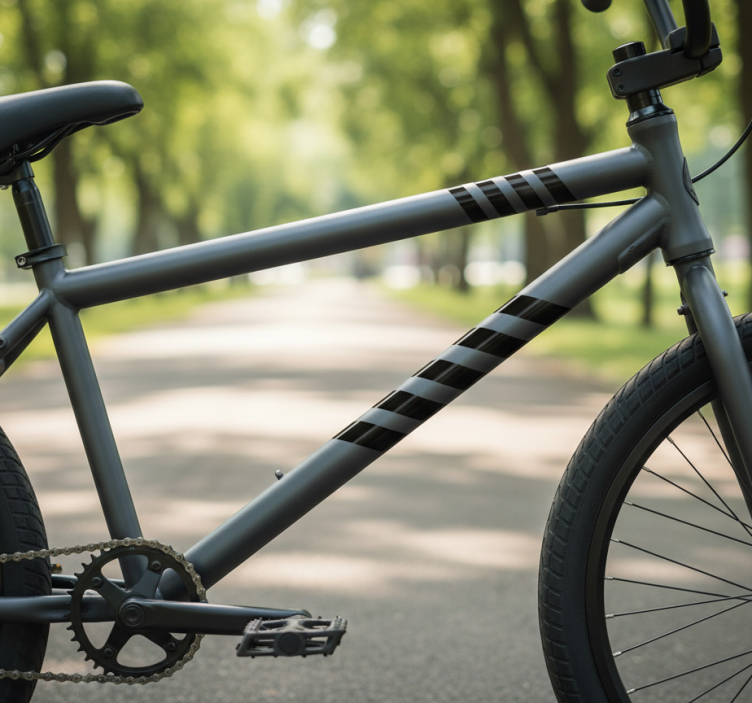 贴纸自行车赛车条纹贴纸包 - TenStickers