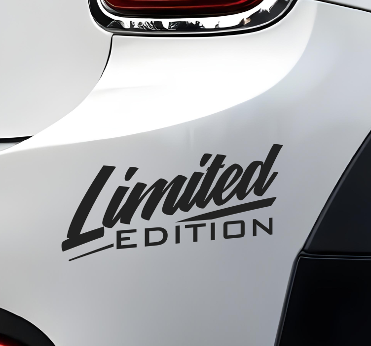 汽车贴纸限量版 - TenStickers