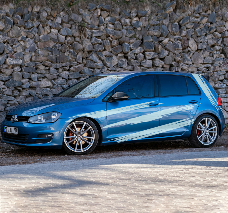 汽车贴纸画笔设计套装 - TenStickers