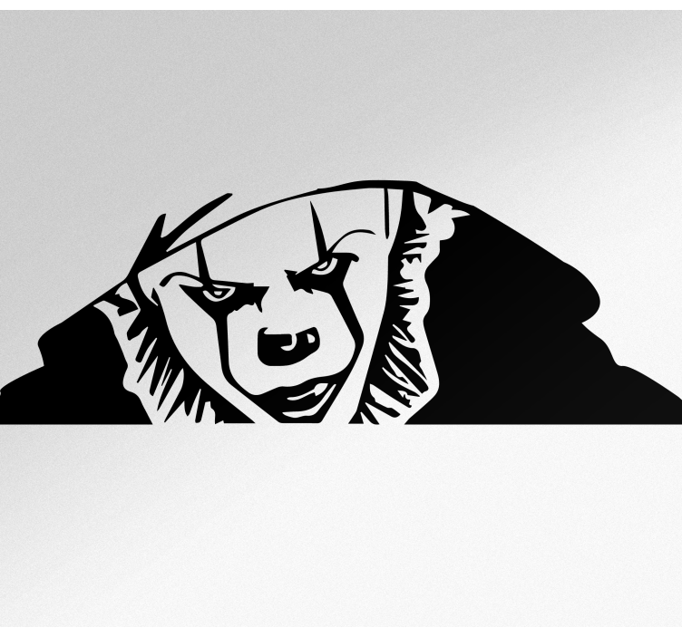 汽车贴纸恐怖小丑造型 - TenStickers