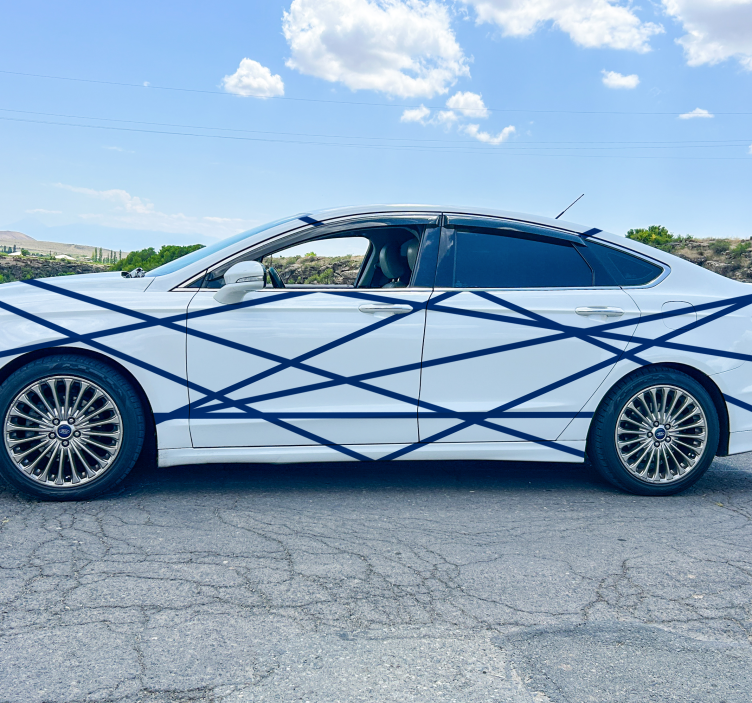 汽车贴纸条纹套装 - TenStickers