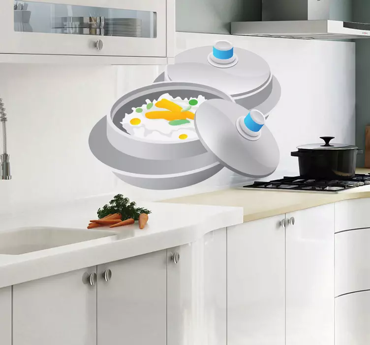 动物贴画食品盛装容器 - TenStickers