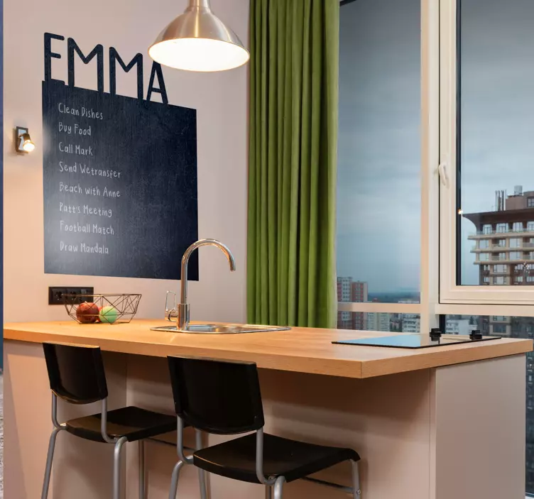 定制黑板黑板贴纸 - TenStickers