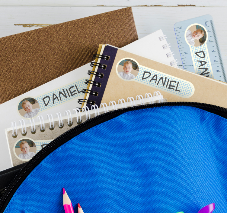 贴纸 个性贴纸 定制姓名标签 - TenStickers