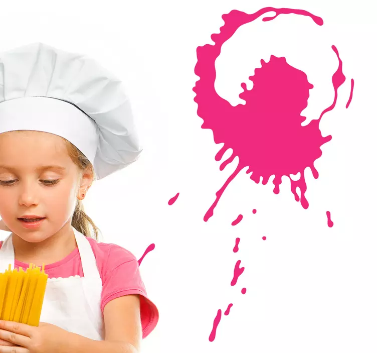 装饰墙纸 创意泼溅图案 - TenStickers