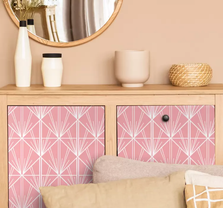 装饰墙纸 几何排列概念 - TenStickers