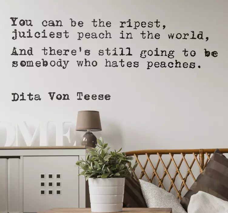 Dita von teese报价贴 - TenStickers