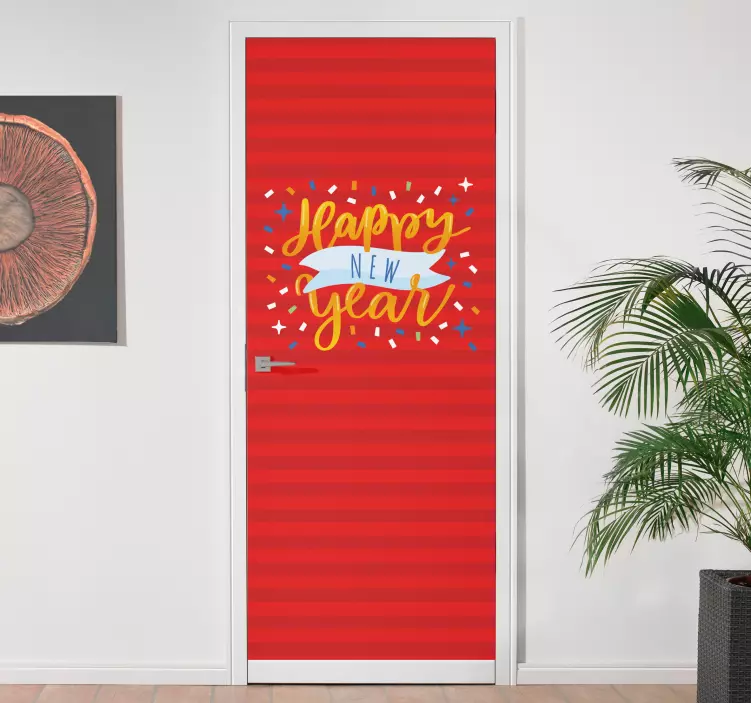 贴纸圣诞节日新年祝福 - TenStickers