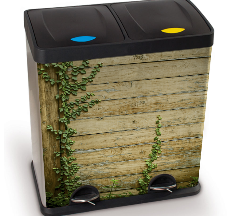 垃圾桶容器乙烯基贴纸 - TenStickers