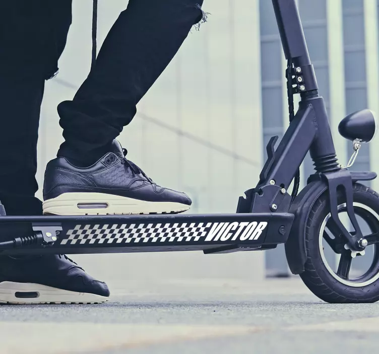 贴纸 个性贴纸 滑板旗赛 - TenStickers