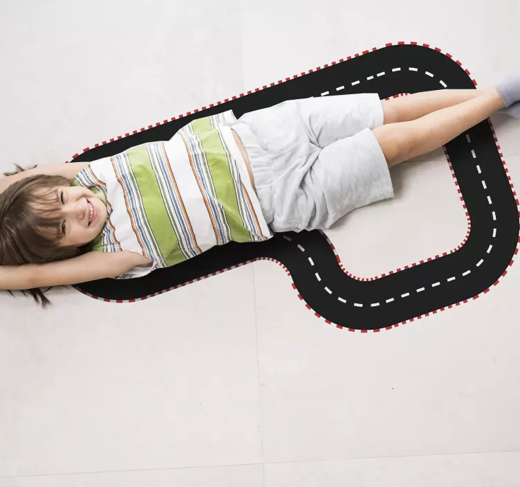 地板街道地板贴纸 - TenStickers