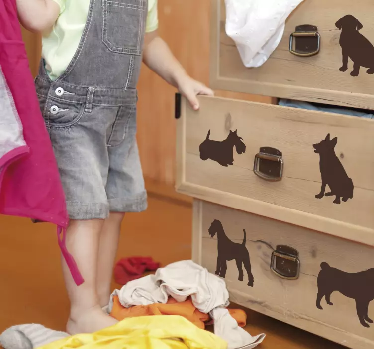 家具壁橱套装贴纸 - TenStickers