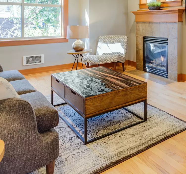 家具贴纸火柴和石头 - TenStickers