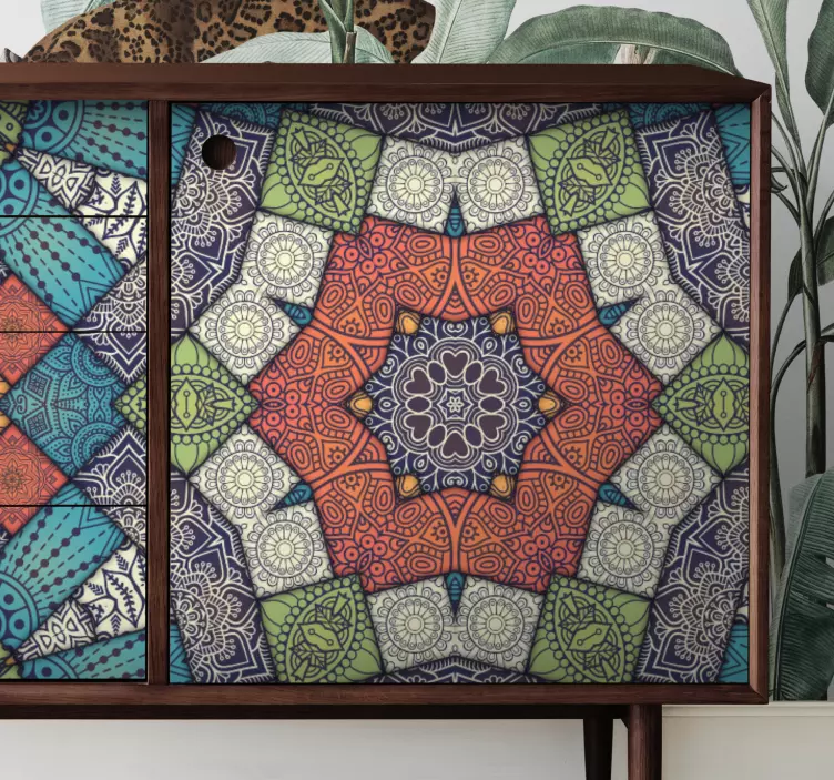 家具贴纸生动配置 - TenStickers