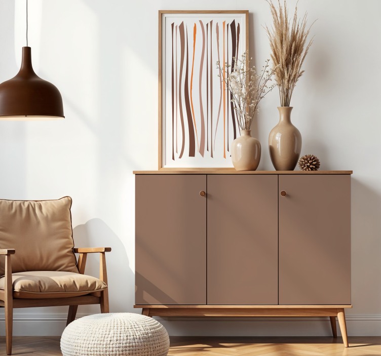 家具贴纸 mocha mousse - TenStickers