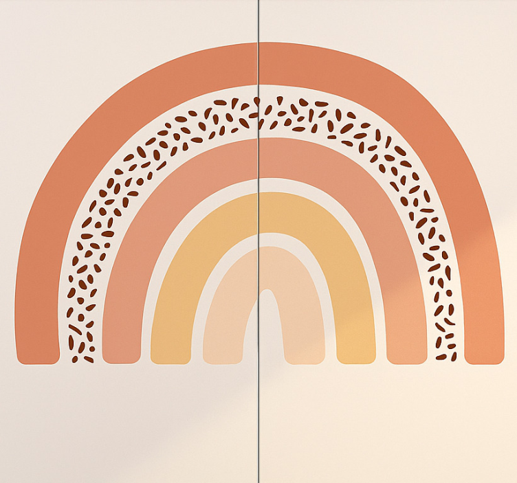 家具贴纸 半彩虹 - TenStickers