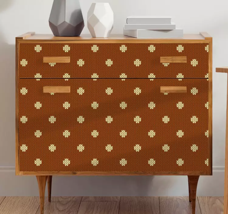 家具贴纸波点图案 - TenStickers