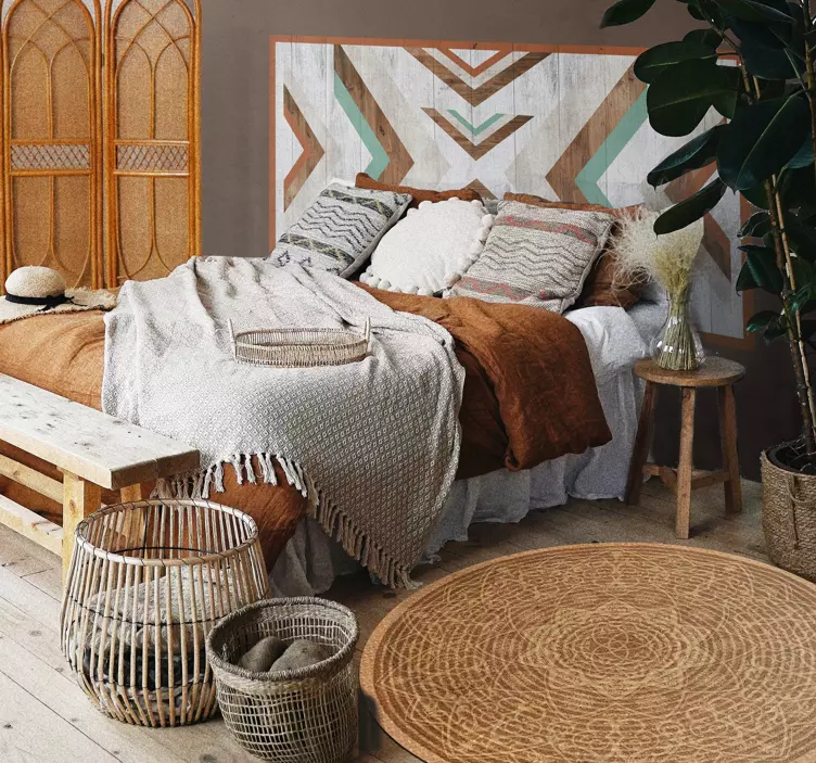 动物贴画几何图案设计 - TenStickers