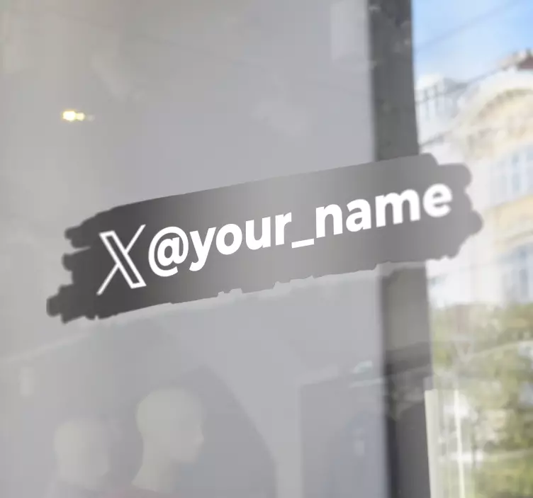 贴纸 店前标志  - TenStickers