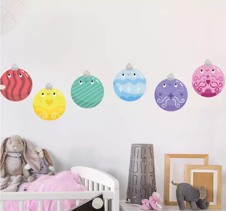 节日贴纸趣味装饰套装 - TenStickers