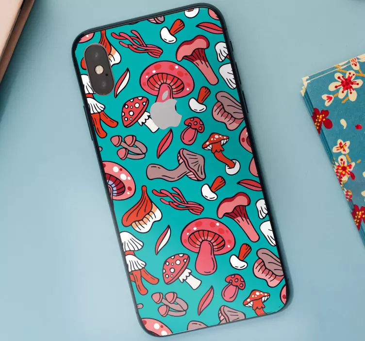 苹果手机贴纸梦幻菌类 - TenStickers