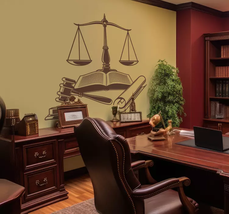 贴纸法律 国际司法图标 - TenStickers