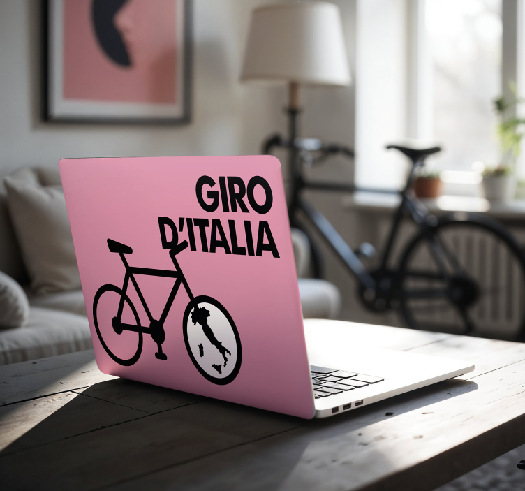笔记本电脑皮肤 giro d'italia图标 - TenStickers