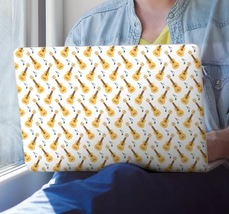 笔记本电脑皮肤乐器图案设计 - TenStickers