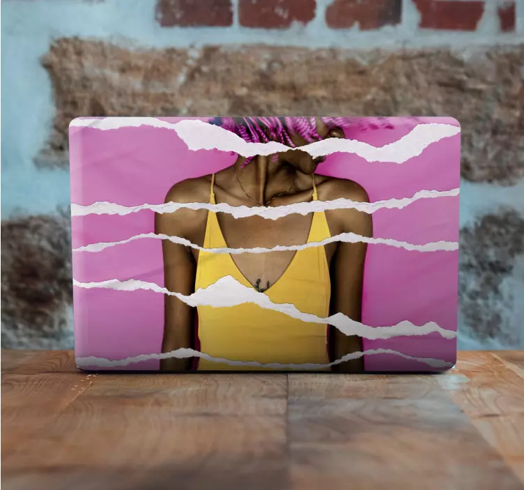 笔记本电脑皮肤 撕纸效果 - TenStickers