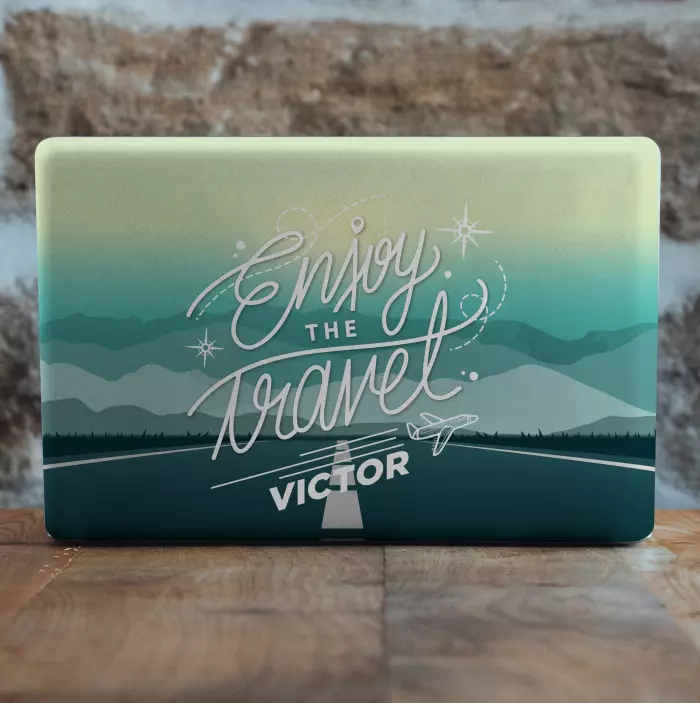 笔记本电脑皮肤旅行探险设计 - TenStickers