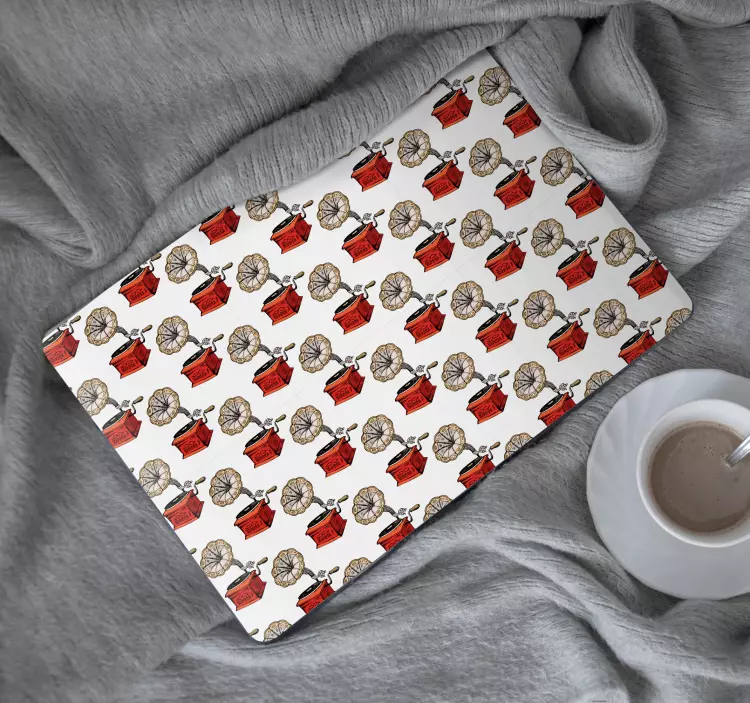 笔记本电脑皮肤复古音乐播放器 - TenStickers