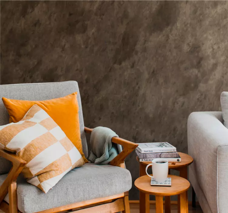 贴纸 客厅墙贴 纹理中性色面 - TenStickers