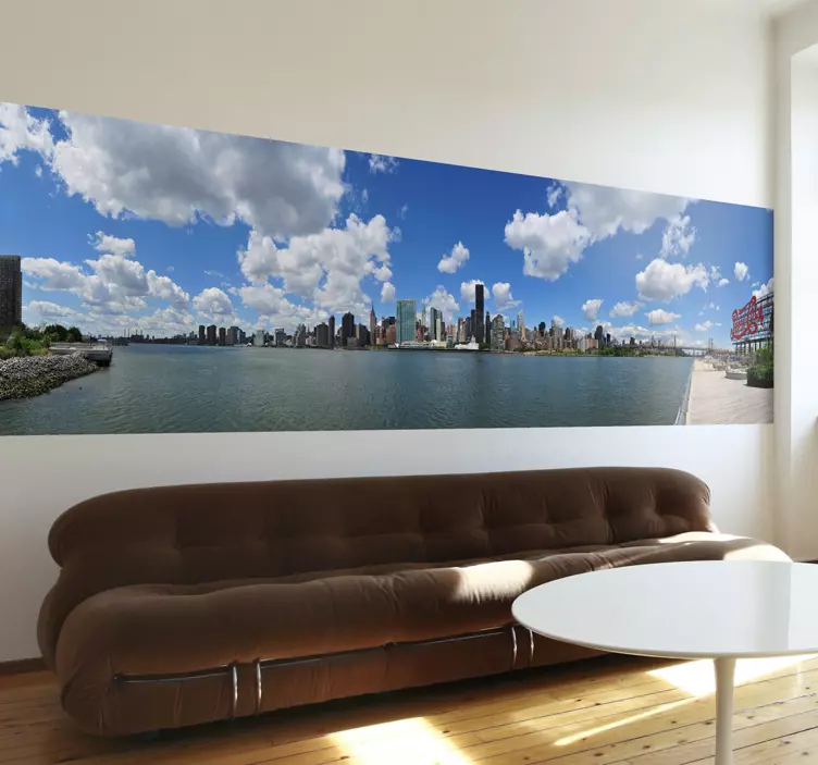 曼哈顿天际线贴纸 - TenStickers