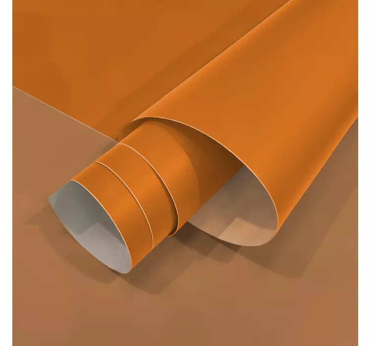 家具贴纸 橙色哑光 - TenStickers